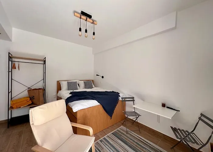 Peaceful Studio 2 Mins From Beach And Main Square